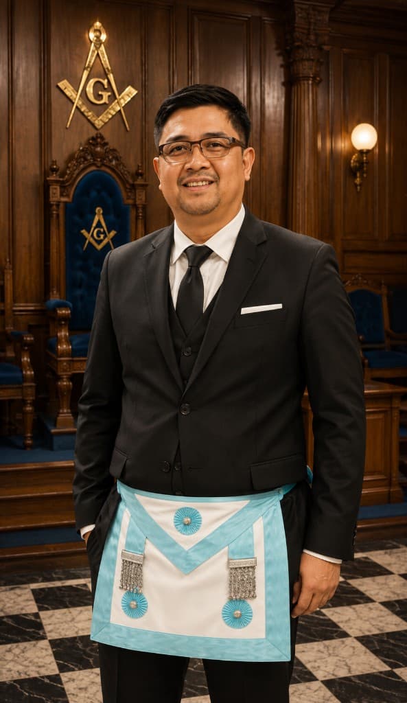 Bro. Jeremiah Maniego, Master Mason