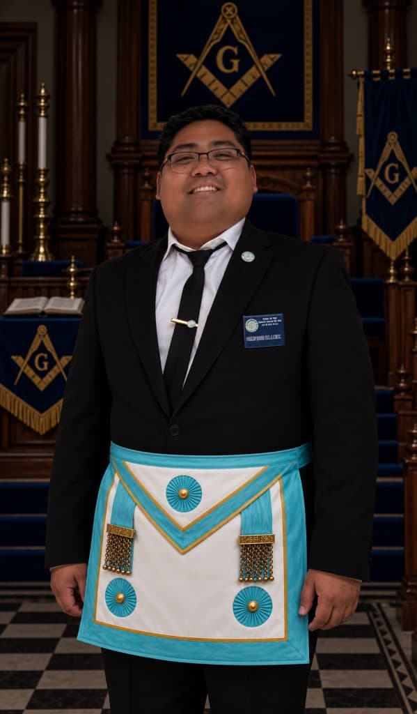 Bro. Philip John Dela Cruz, Master Mason