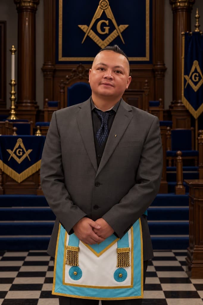 Bro. Rolly Gayoso, Master Mason